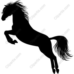 Majestic Leaping Horse