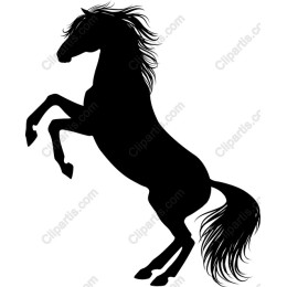 Elegant Rearing Horse