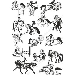 Horse and Rider Set
