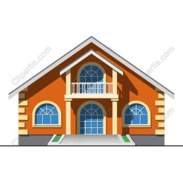 Elegant Orange House
