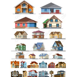  House Clipart Bundle