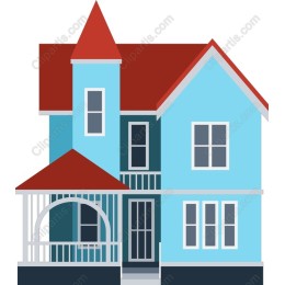 Charming Blue House