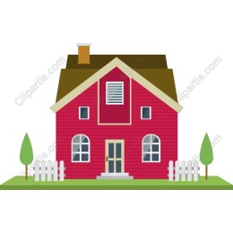 Whimsical Pink House
