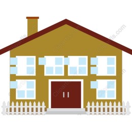 Charming House Clipart
