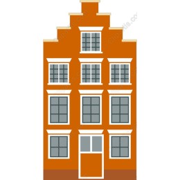 Vintage Dutch Townhouse