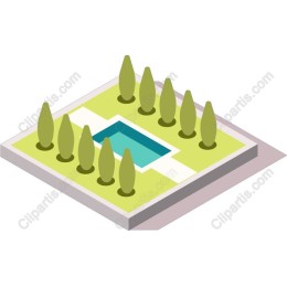 Tranquil Garden with Pool