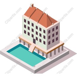 Modern Hotel with Pool