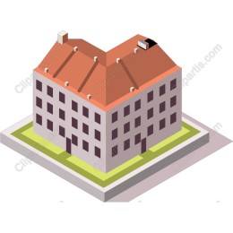 Isometric Modern Building