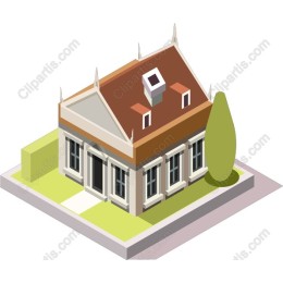 Isometric Quaint House