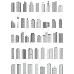 Skyscraper Bundle - 36 Urban s