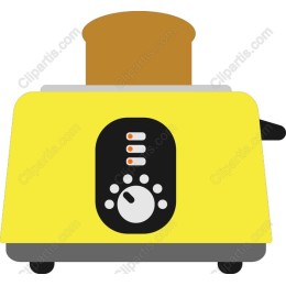 Charming Yellow Toaster