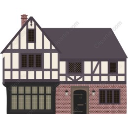 Tudor-Style House