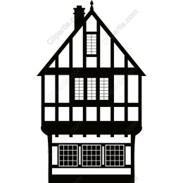 Classic Style Half-Timbered House