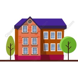 Vibrant Two-Story Building