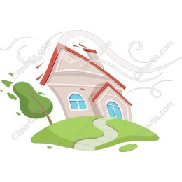 Whimsical Tilted House