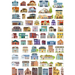 Charming House Bundle - 72 Unique Cliparts in and
