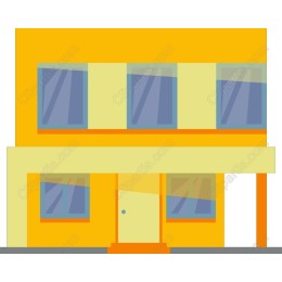 Vibrant Two-Story Modern Building