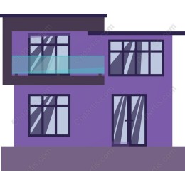 Modern Purple House
