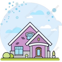 Charming Purple House