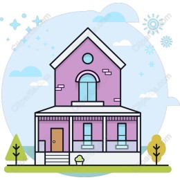 Charming Purple House