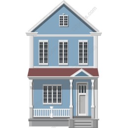 Charming Blue House