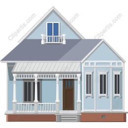 Charming Blue House