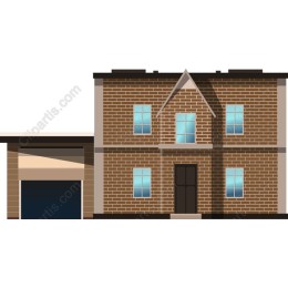 Modern Brick House