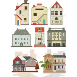 House Clipart Bundle - Files