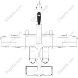 Aircraft Top View