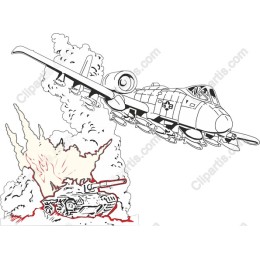 A-10 Thunderbolt II Battle