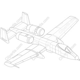 Sleek Military Aircraft