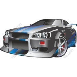 Sleek Sports Car