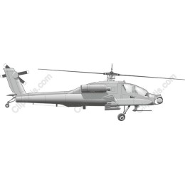 High-Resolution Attack Helicopter
