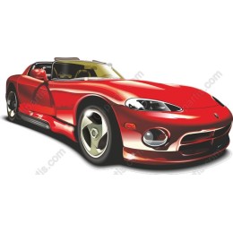 Classic Red Sports Car