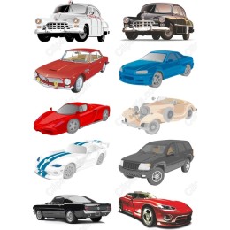  Car Clipart Bundle