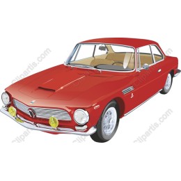Classic Red Sports Car