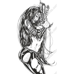 Fierce Female Warrior
