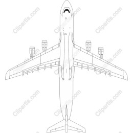 Airplane Top View
