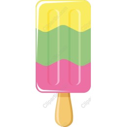 Vibrant Summer Popsicle