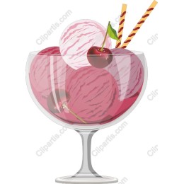 Luscious Ice Cream Sundae