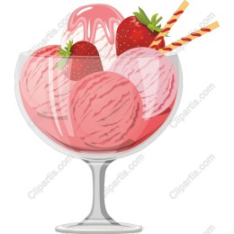 Vibrant Ice Cream Sundae