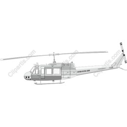 Bell UH-1 Iroquois Helicopter