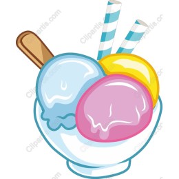 Colorful Ice Cream Delight