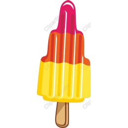 Colorful Summer Popsicle