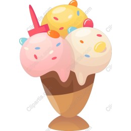 Delightful Ice Cream Sundae