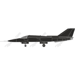 Sleek Fighter Jet