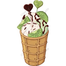 Delicious Ice Cream Sundae