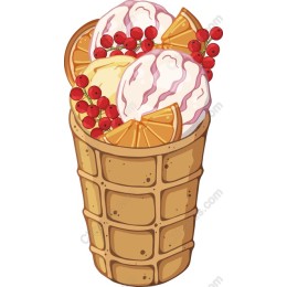 Sweet Summer Ice Cream Cone