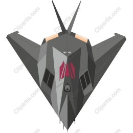 Stealth Aircraft Illistration