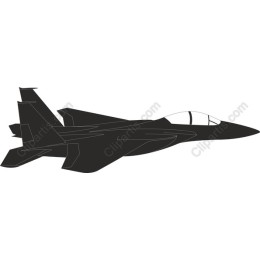 Sleek Fighter Jet